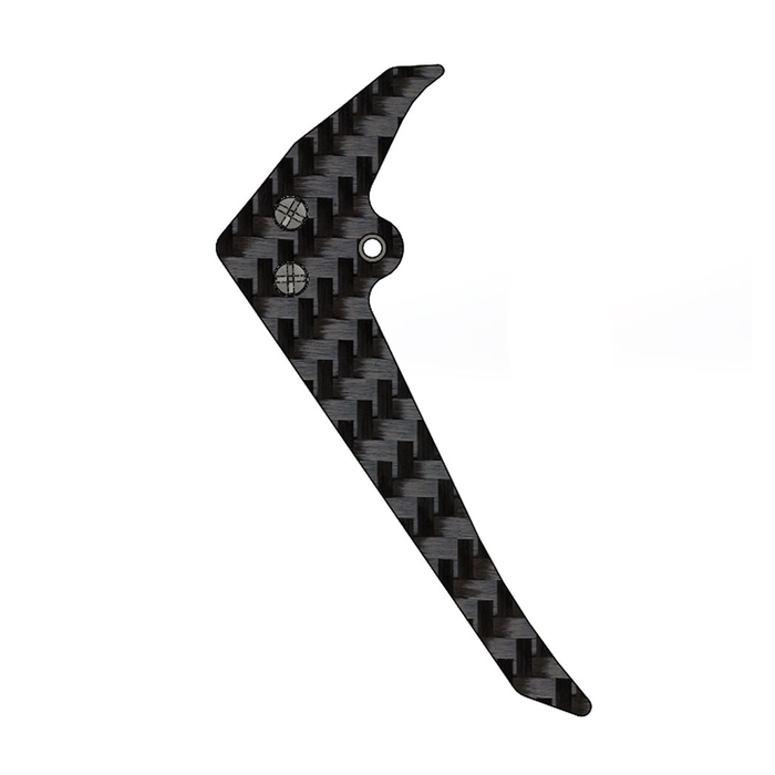 Rakonheli CNC Delrin Carbon Vertical Tail Fin Set - Blade Nano CPX/CP S, S2, S3
