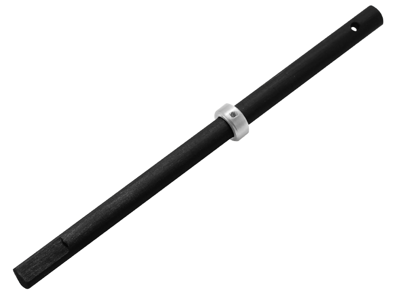 Rakonheli Solid Carbon w/AL Collar Main Shaft - Blade mSR X/S