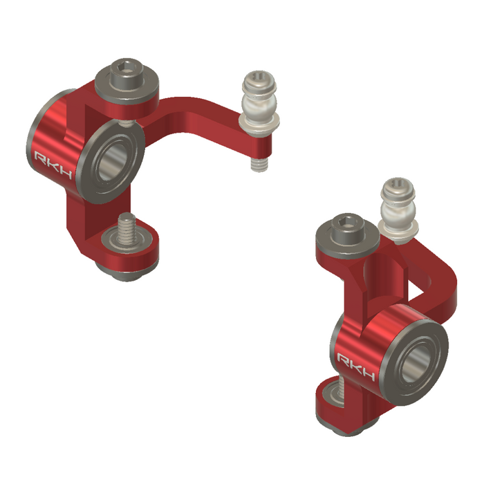 RKH Precision Pro Set – CNC Aluminum Front Spindles for Losi Micro-B, Micro-T