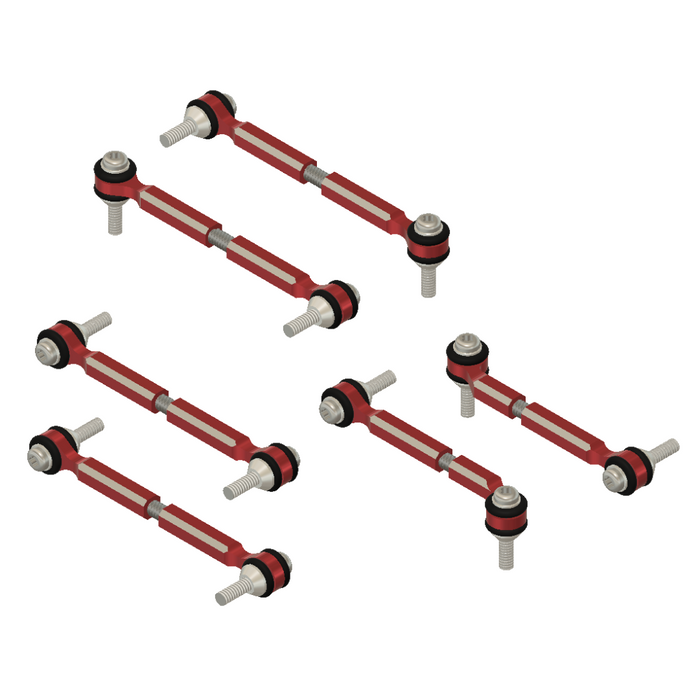 RKH CNC Adjustable Aluminum Links Set for Losi Micro-B, Micro-T