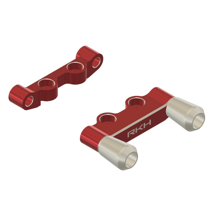 RKH CNC Aluminum Rear Arm Mount w/Exhaust Pipe for Losi Micro-B, Micro-T