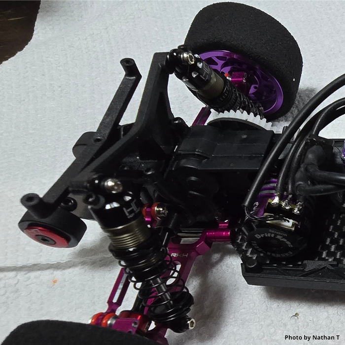 RKH Precision Pro Set – CNC Aluminum Rear Suspension Arms & Hubs for Losi Micro-B, Micro-T