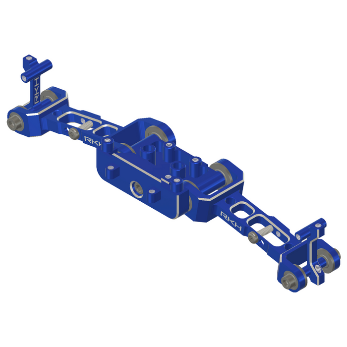 RKH Precision Pro Set – CNC Aluminum Front Suspension Arms & Caster Blocks & Bulkhead for Losi Micro-B, Micro-T
