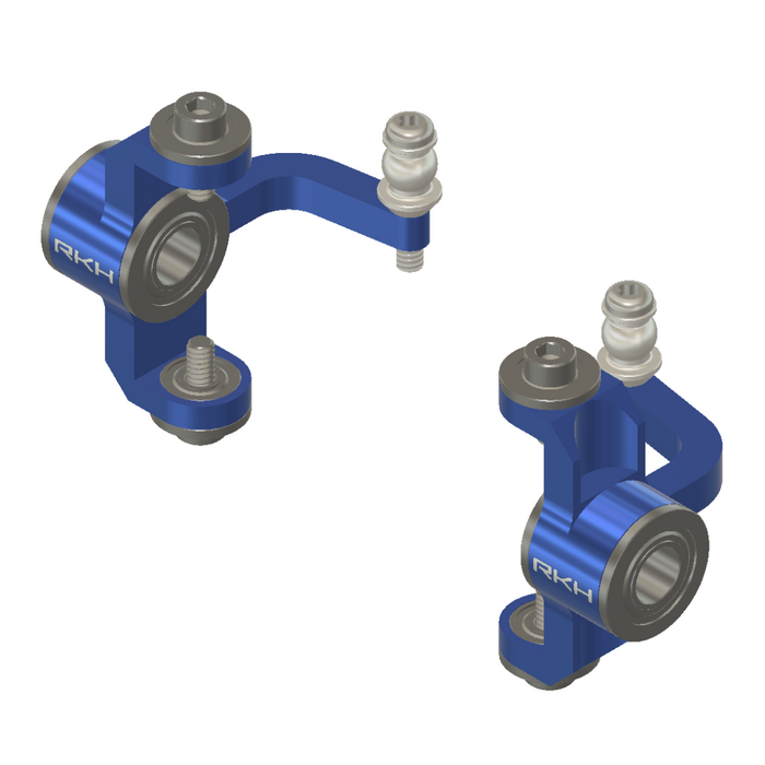 RKH Precision Pro Set – CNC Aluminum Front Spindles for Losi Micro-B, Micro-T