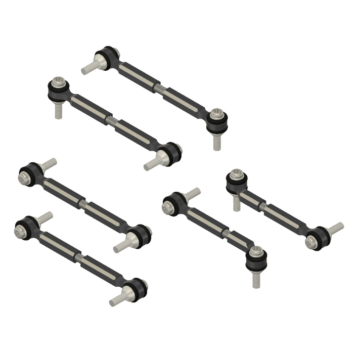 RKH CNC Adjustable Aluminum Links Set for Losi Micro-B, Micro-T