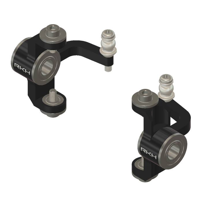 RKH Precision Pro Set – CNC Aluminum Front Spindles for Losi Micro-B, Micro-T