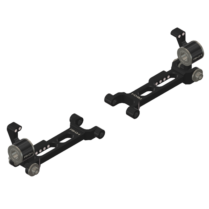 RKH Precision Pro Set – CNC Aluminum Rear Suspension Arms & Hubs for Losi Micro-B, Micro-T