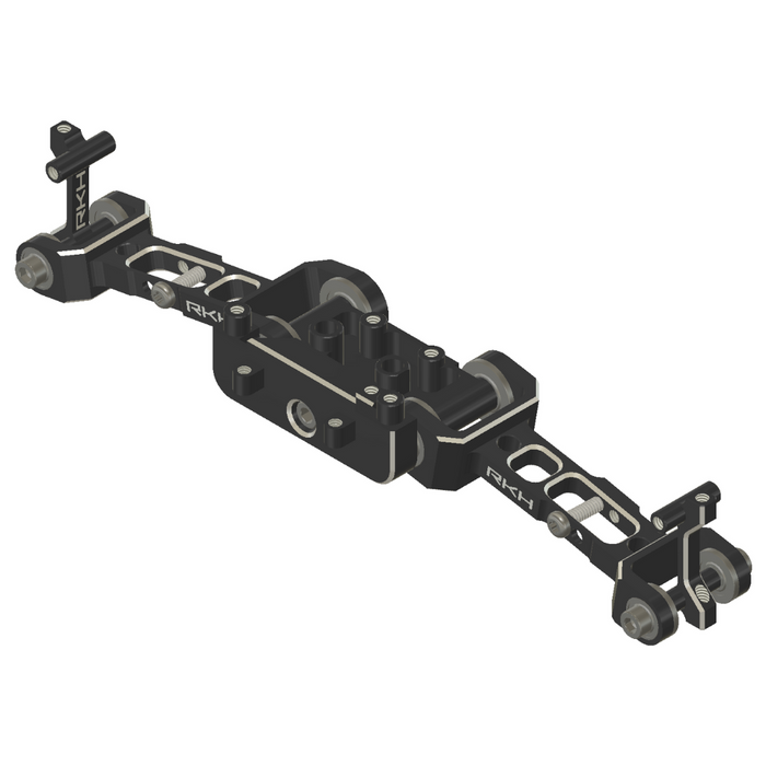 RKH Precision Pro Set – CNC Aluminum Front Suspension Arms & Caster Blocks & Bulkhead for Losi Micro-B, Micro-T