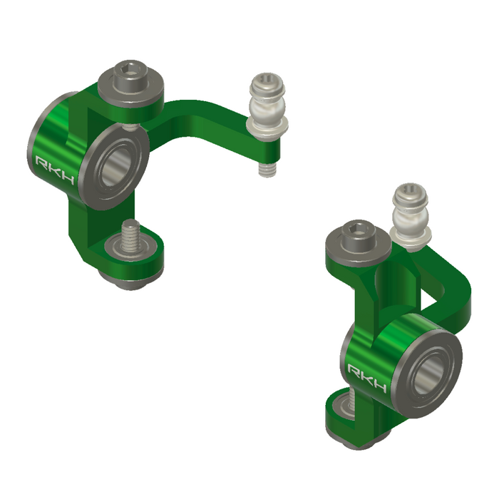 RKH Precision Pro Set – CNC Aluminum Front Spindles for Losi Micro-B, Micro-T