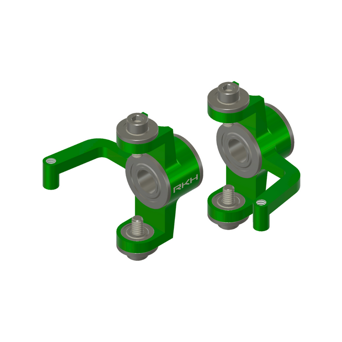 RKH Precision Pro Set – CNC Aluminum Front Spindles for Losi Micro-B, Micro-T