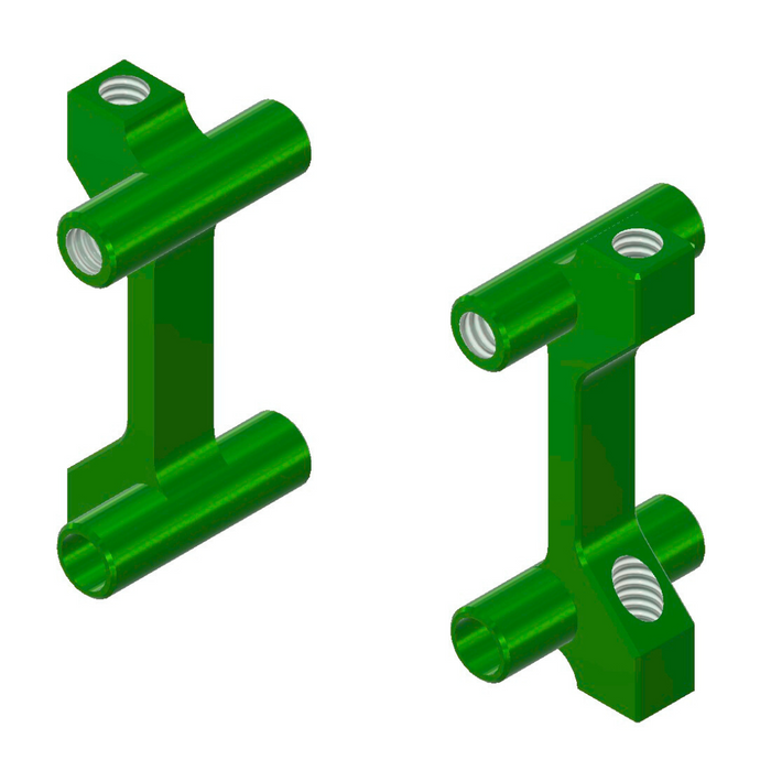 RKH CNC Aluminum Caster Blocks for Losi Micro-B, Micro-T