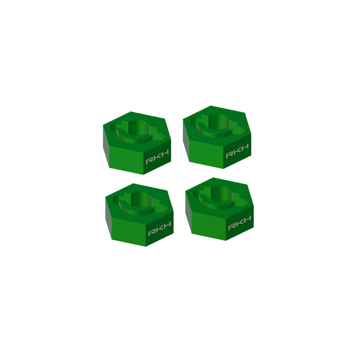 RKH Aluminum Wheel Hexes Set for Losi Micro-B, Micro-T