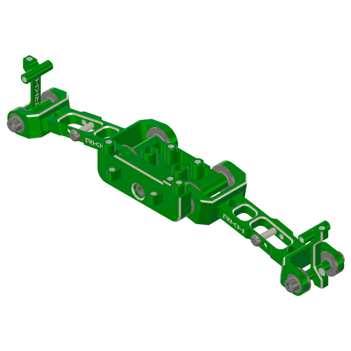 RKH Precision Pro Set – CNC Aluminum Front Suspension Arms & Caster Blocks & Bulkhead for Losi Micro-B, Micro-T