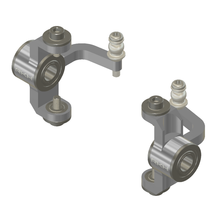 RKH Precision Pro Set – CNC Aluminum Front Spindles for Losi Micro-B, Micro-T