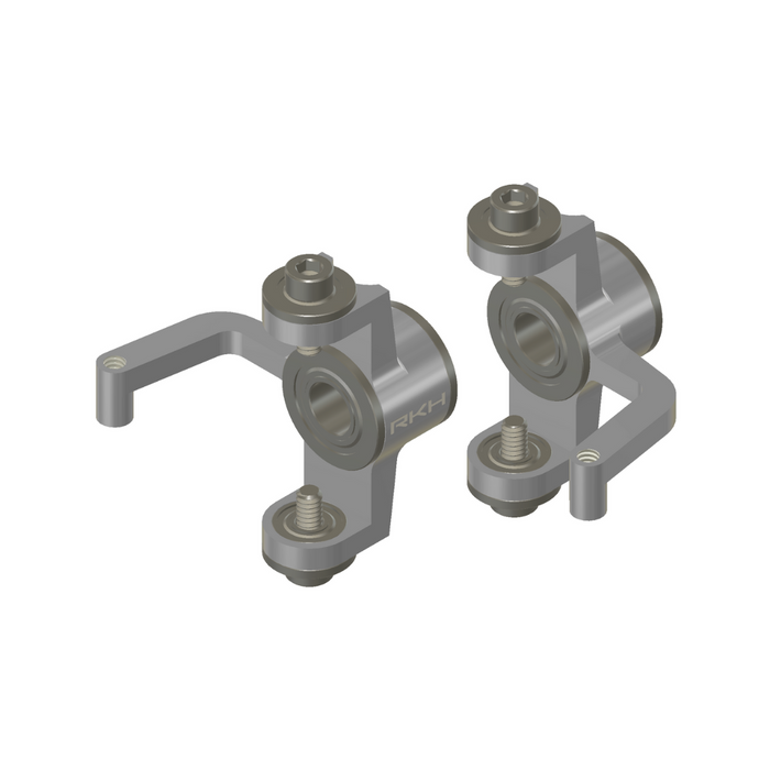 RKH Precision Pro Set – CNC Aluminum Front Spindles for Losi Micro-B, Micro-T
