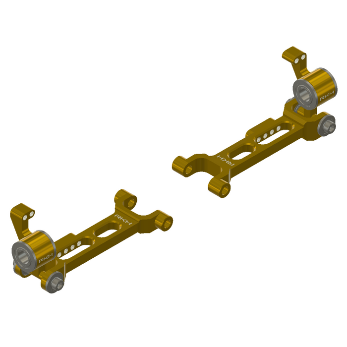 RKH Precision Pro Set – CNC Aluminum Rear Suspension Arms & Hubs for Losi Micro-B, Micro-T
