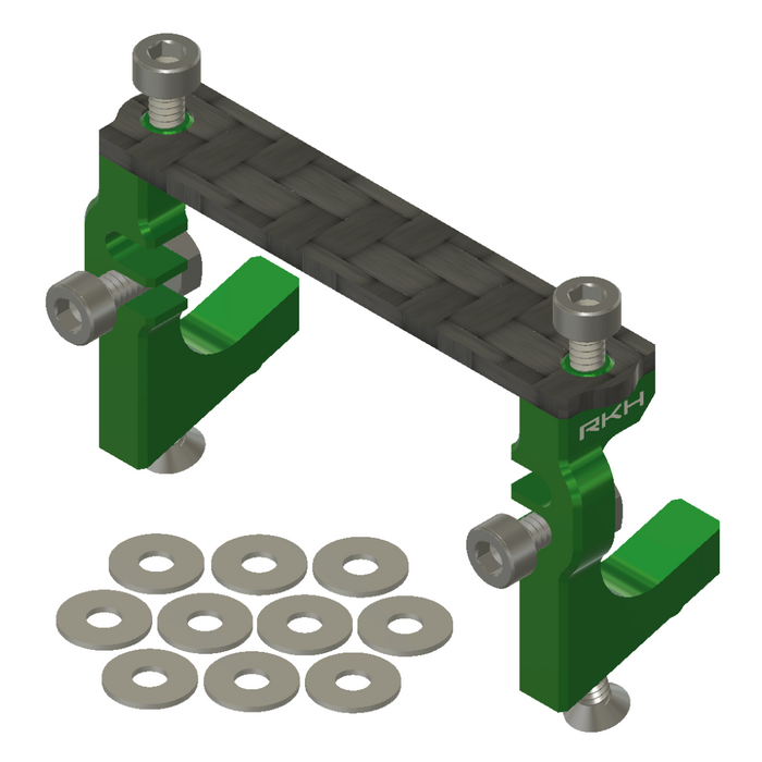 RKH Precision Pro Set – Universal CNC Aluminum & Carbon Fiber Servo Mount for Losi Micro-B, Micro-T