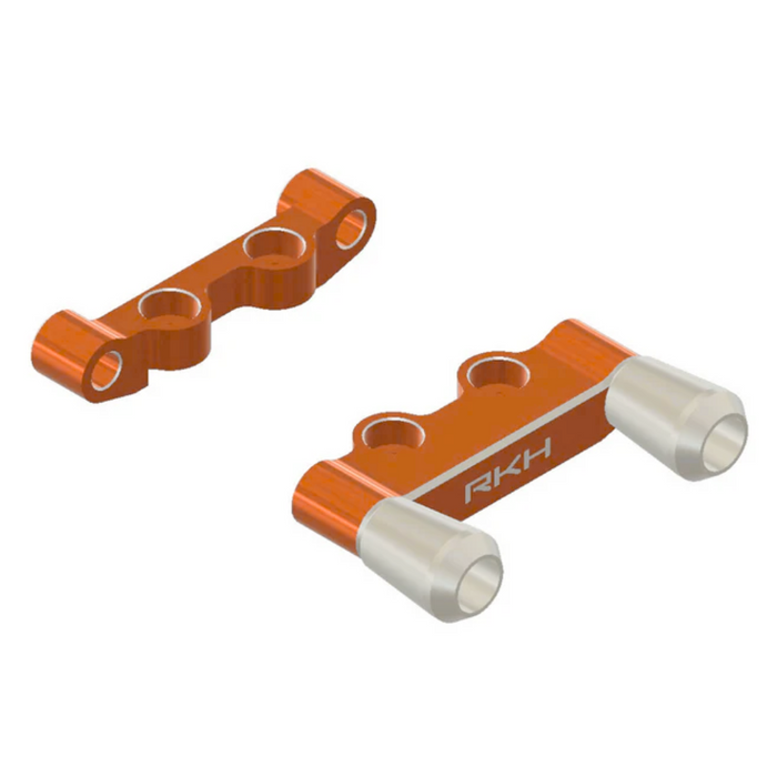 RKH CNC Aluminum Rear Arm Mount w/Exhaust Pipe for Losi Micro-B, Micro-T