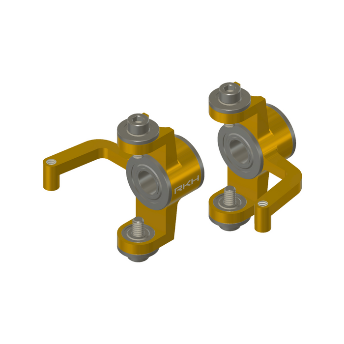 RKH Precision Pro Set – CNC Aluminum Front Spindles for Losi Micro-B, Micro-T
