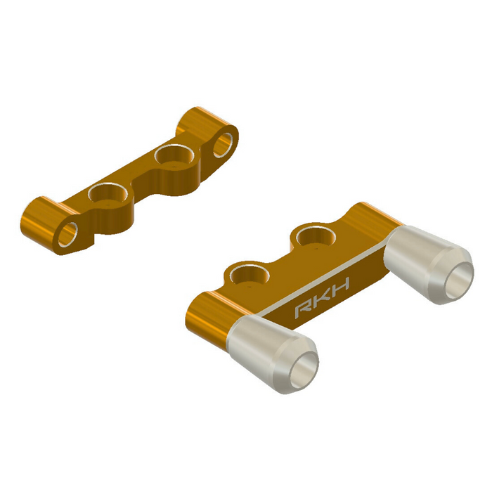 RKH CNC Aluminum Rear Arm Mount w/Exhaust Pipe for Losi Micro-B, Micro-T