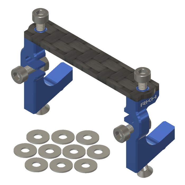 RKH Precision Pro Set – Universal CNC Aluminum & Carbon Fiber Servo Mount for Losi Micro-B, Micro-T