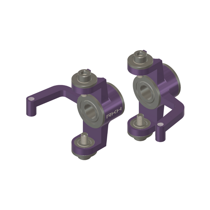RKH Precision Pro Set – CNC Aluminum Front Spindles for Losi Micro-B, Micro-T