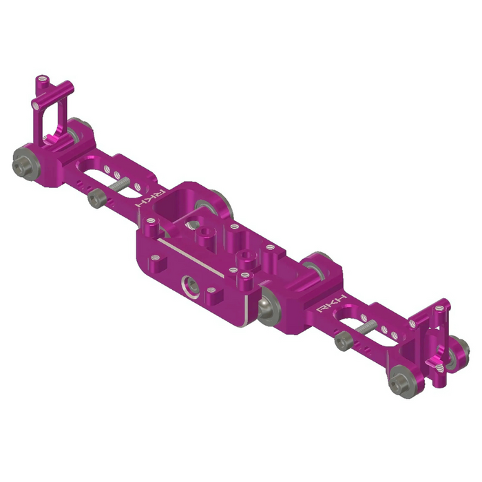 RKH Precision Pro Set – CNC Aluminum Front Suspension Arms & Caster Blocks & Bulkhead for Losi Micro-B, Micro-T
