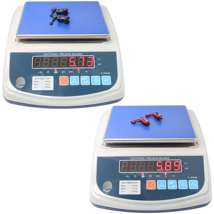 RKH Precision CNC Aluminum Main Blade Grip w/Linkage Set - Blade inFusion 120