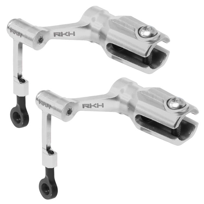RKH Precision CNC Aluminum Main Blade Grip w/Linkage Set - Blade inFusion 120