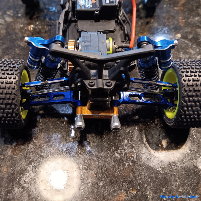 RKH Precision Pro Set – CNC Aluminum Rear Suspension Arms & Hubs for Losi Micro-B, Micro-T