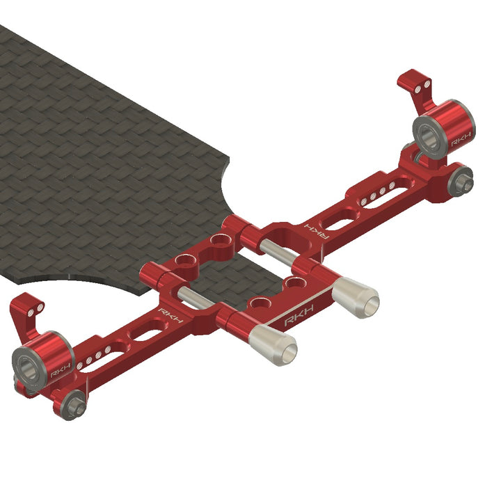 RKH Precision Pro Set – CNC Aluminum Rear Suspension Arms & Hubs for Losi Micro-B, Micro-T