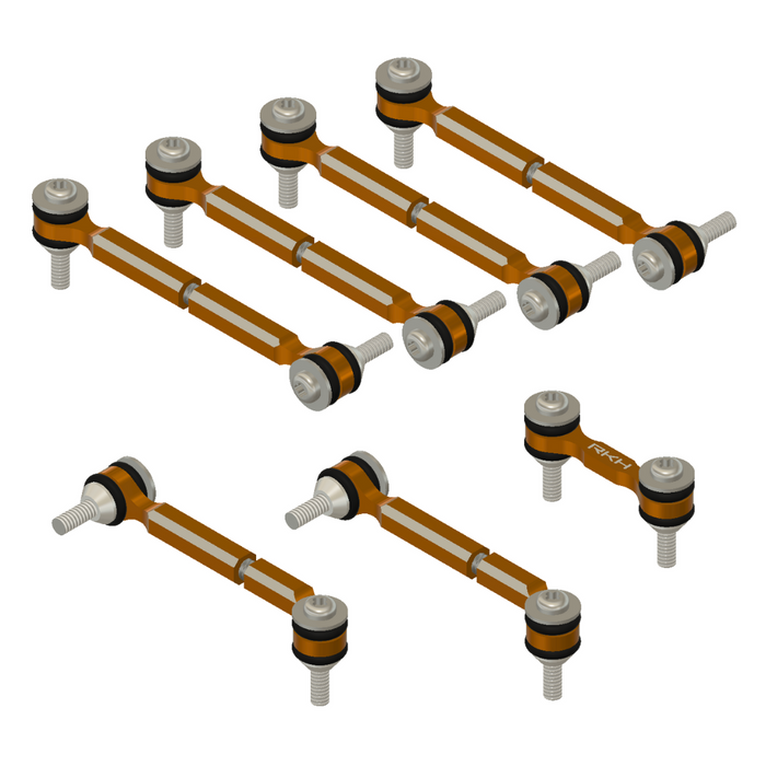 RKH Adjustable Aluminum Links Set for Losi Micro-B, Micro-T