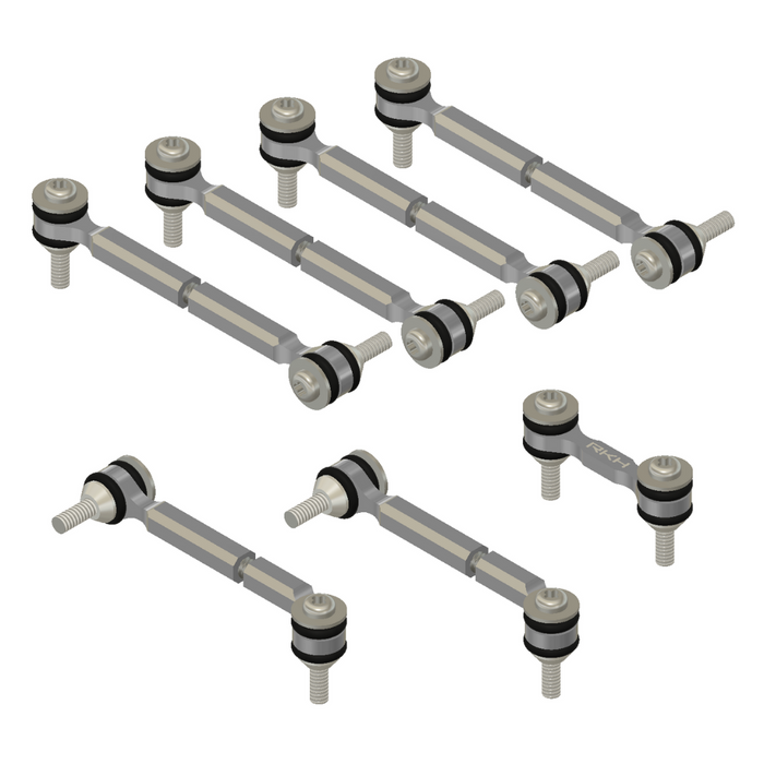 RKH Adjustable Aluminum Links Set for Losi Micro-B, Micro-T