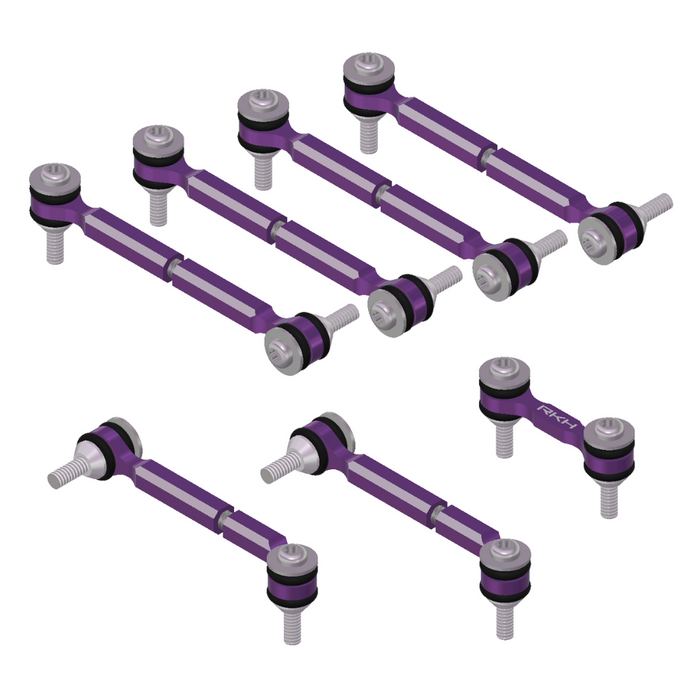 RKH Adjustable Aluminum Links Set for Losi Micro-B, Micro-T
