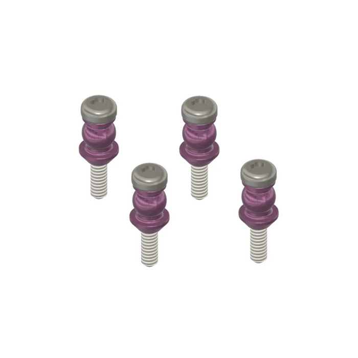 RKH CNC Aluminum Ball Set for Losi Micro-B, Micro-T