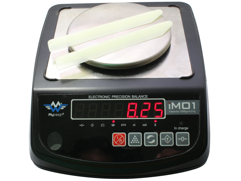RKH 133mm (Hole 2.0mm) Plastic Main Blade (Glow) - Blade inFusion 120