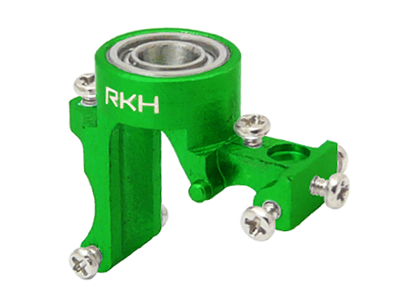CNC AL Upper Main Shaft Bearing Block Set - Trex 150 DFC