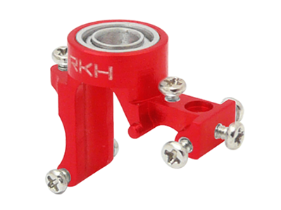 CNC AL Upper Main Shaft Bearing Block Set - Trex 150 DFC