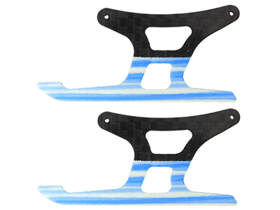 CNC CF Landing Skid Style 03 - Trex 150 DFC