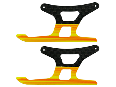 CNC CF Landing Skid Style 03 - Trex 150 DFC