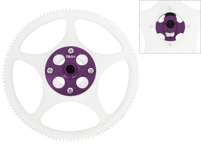 Rakonheli CNC Delrin 120T Main Gear w/AL Hub Set - Blade 200SRX/S