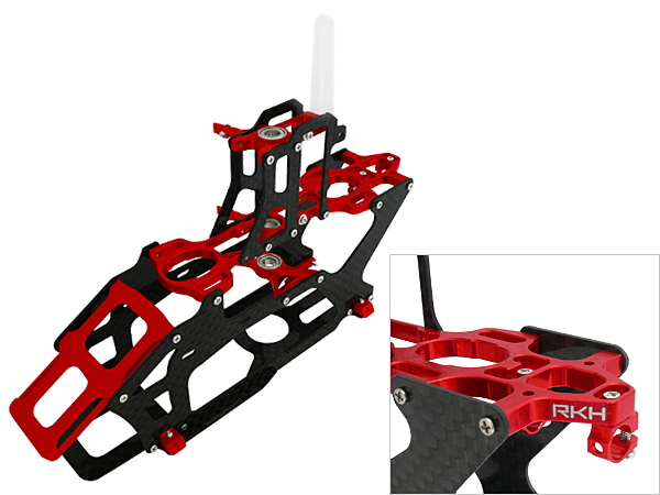 Rakonheli CNC AL and CF Main Frame Set - Blade 200SRX