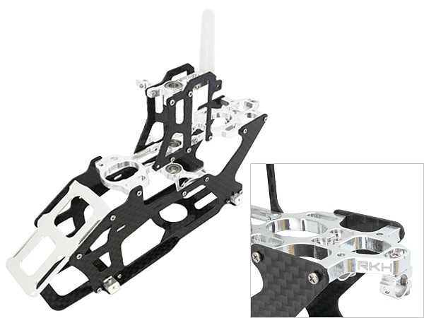 Rakonheli CNC AL and CF Main Frame Set - Blade 200SRX