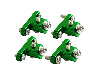Rakonheli CNC AL Landing Gear Mount Set - Blade 200SRX