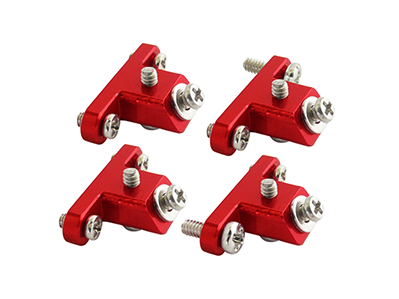 Rakonheli CNC AL Landing Gear Mount Set - Blade 200SRX