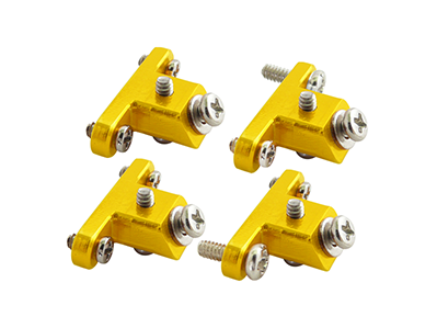 Rakonheli CNC AL Landing Gear Mount Set - Blade 200SRX