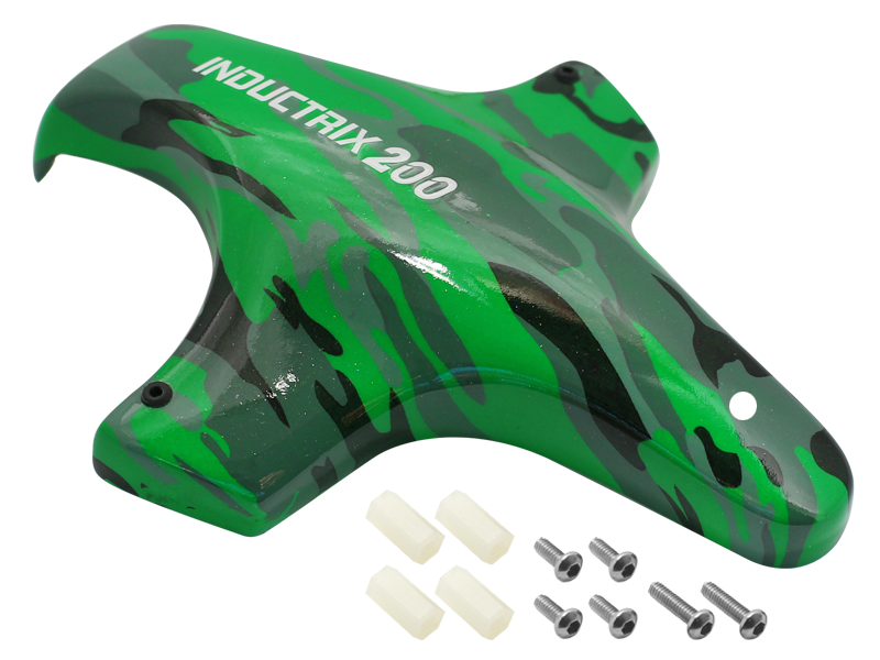 Hydrographics Fiberglass Canopy (Green Camo) - Blade Inductrix 200