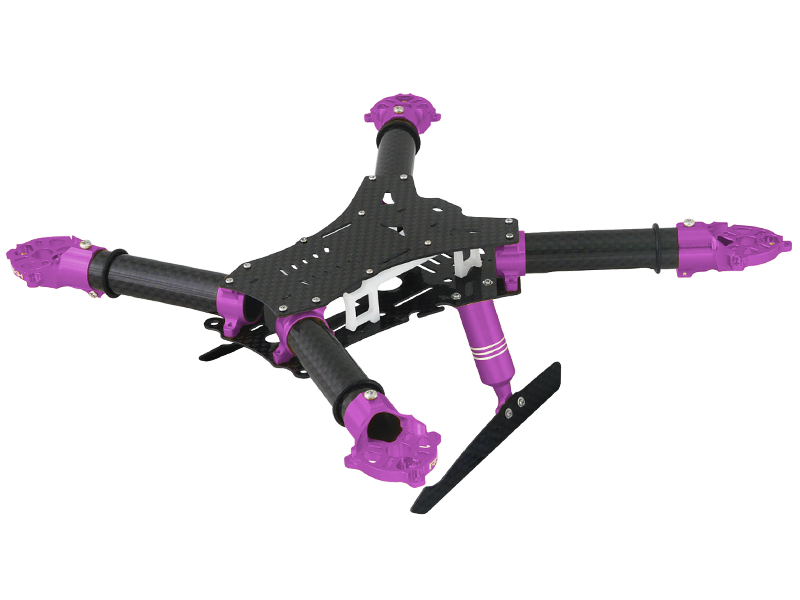 RKH 250 Quad-X CNC Kit 02 (Purple)