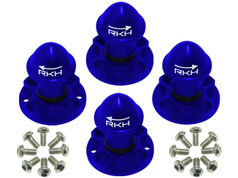 CNC AL Propeller Adapter and Nut Set - Blade Mach 25