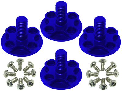 CNC AL CW Propeller Adapter Set - Blade Mach 25